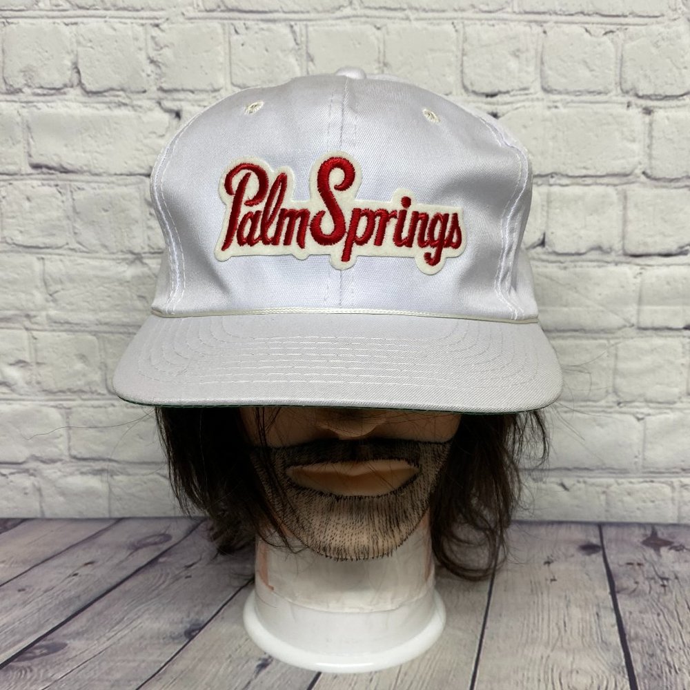 Vintage Sports Specialties Hat Cap Snapback White Palm Springs MLB Baseball 90s